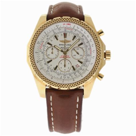 used gold breitling watches